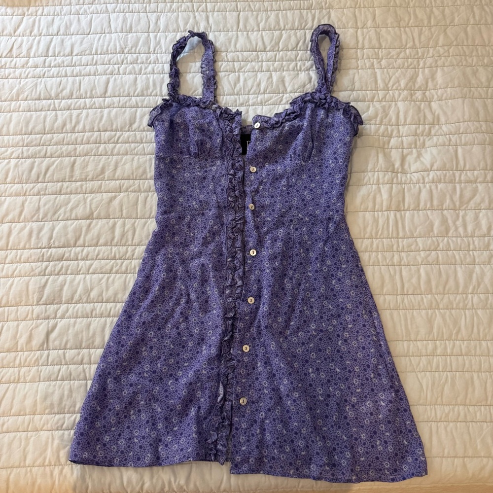 Julia Dress in Purple Haze